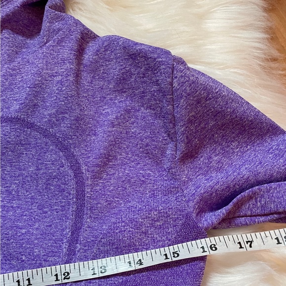 Sport Pro Compression Hooded Zip Purple Jacket Large - Picture 9 of 12